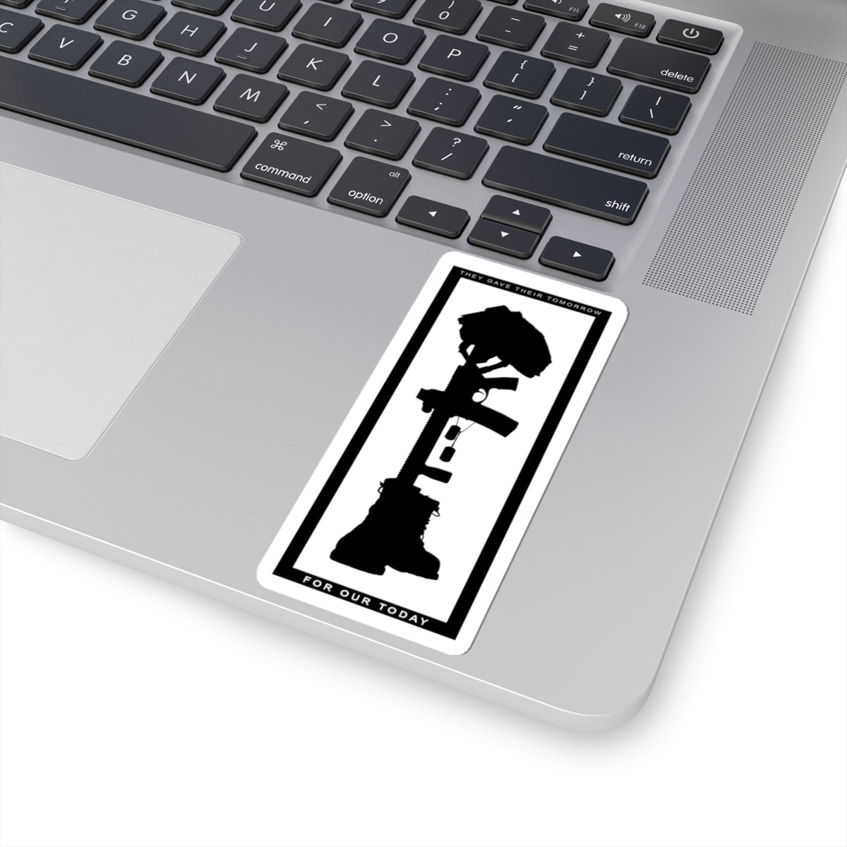 Battlefield Cross Sticker