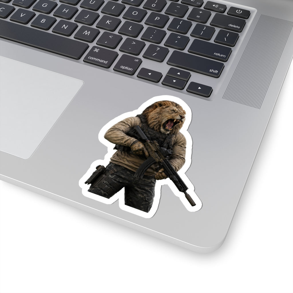 Lion Operative Sticker