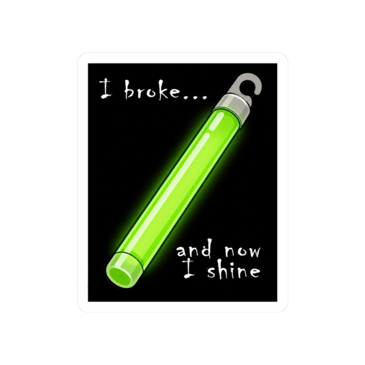 Glow Stick Sticker