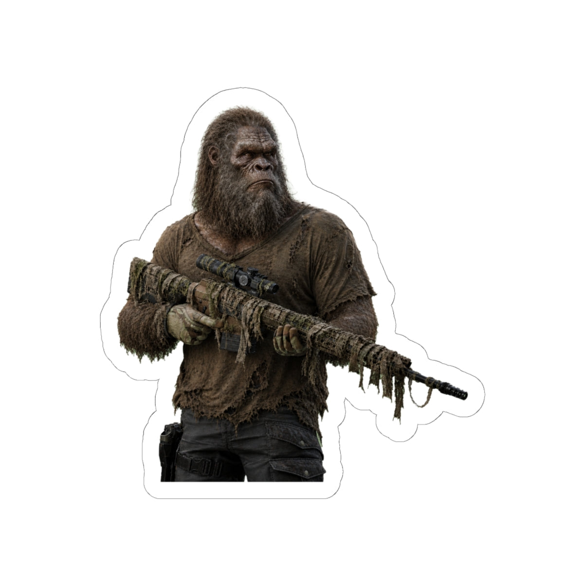 Sasquatch Operative Sticker