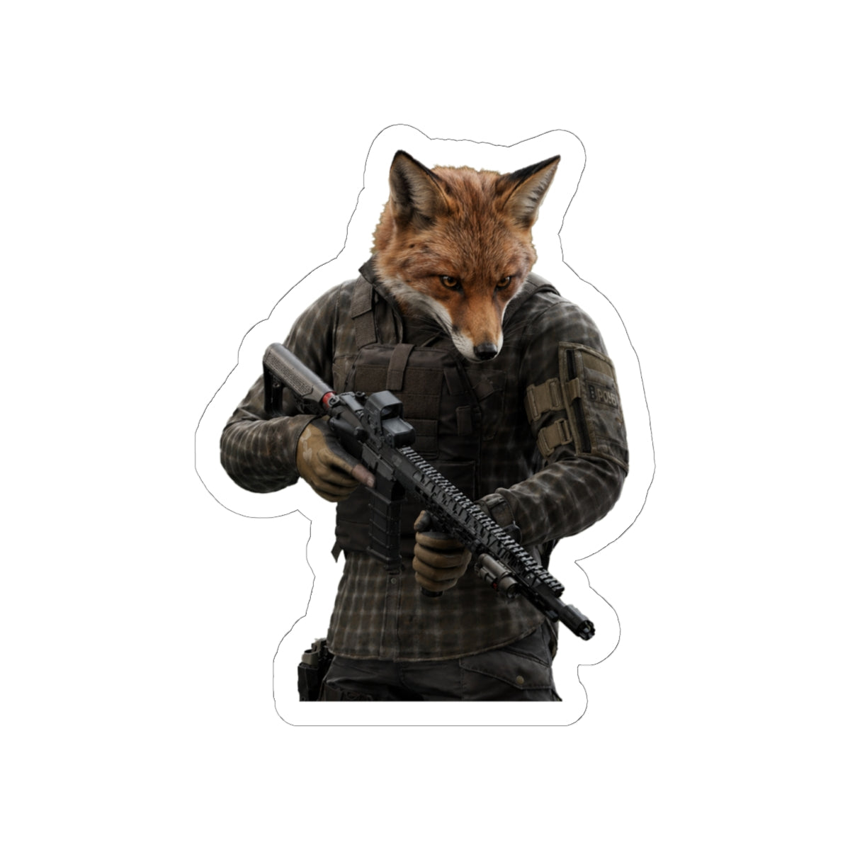 Fox Operative Sticker