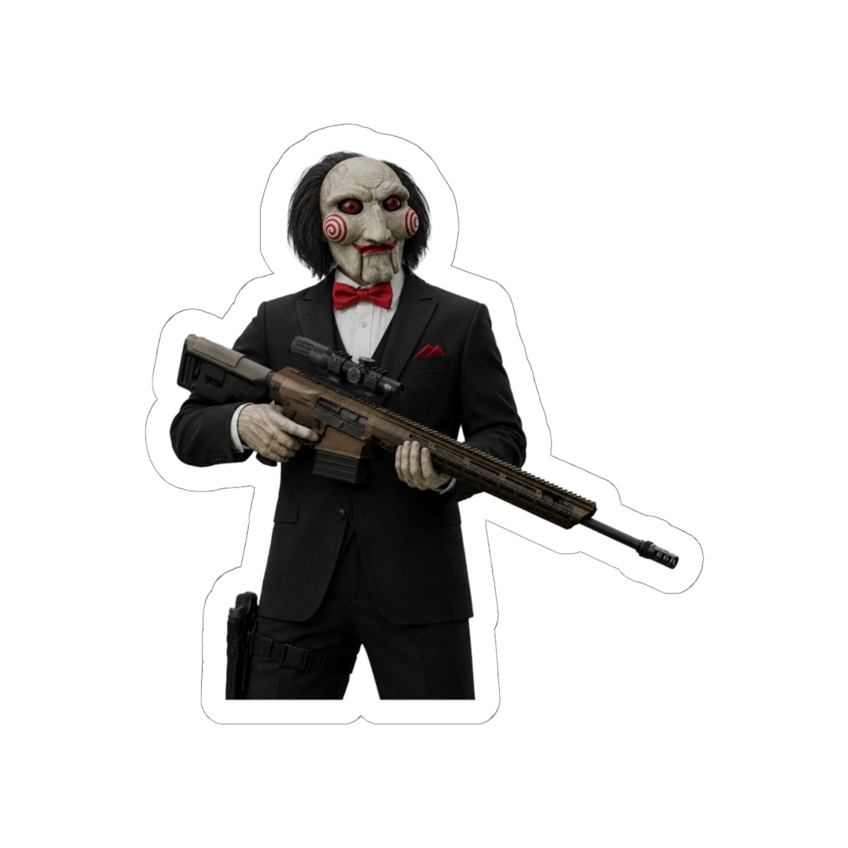 Billy the Puppet Operative Sticker