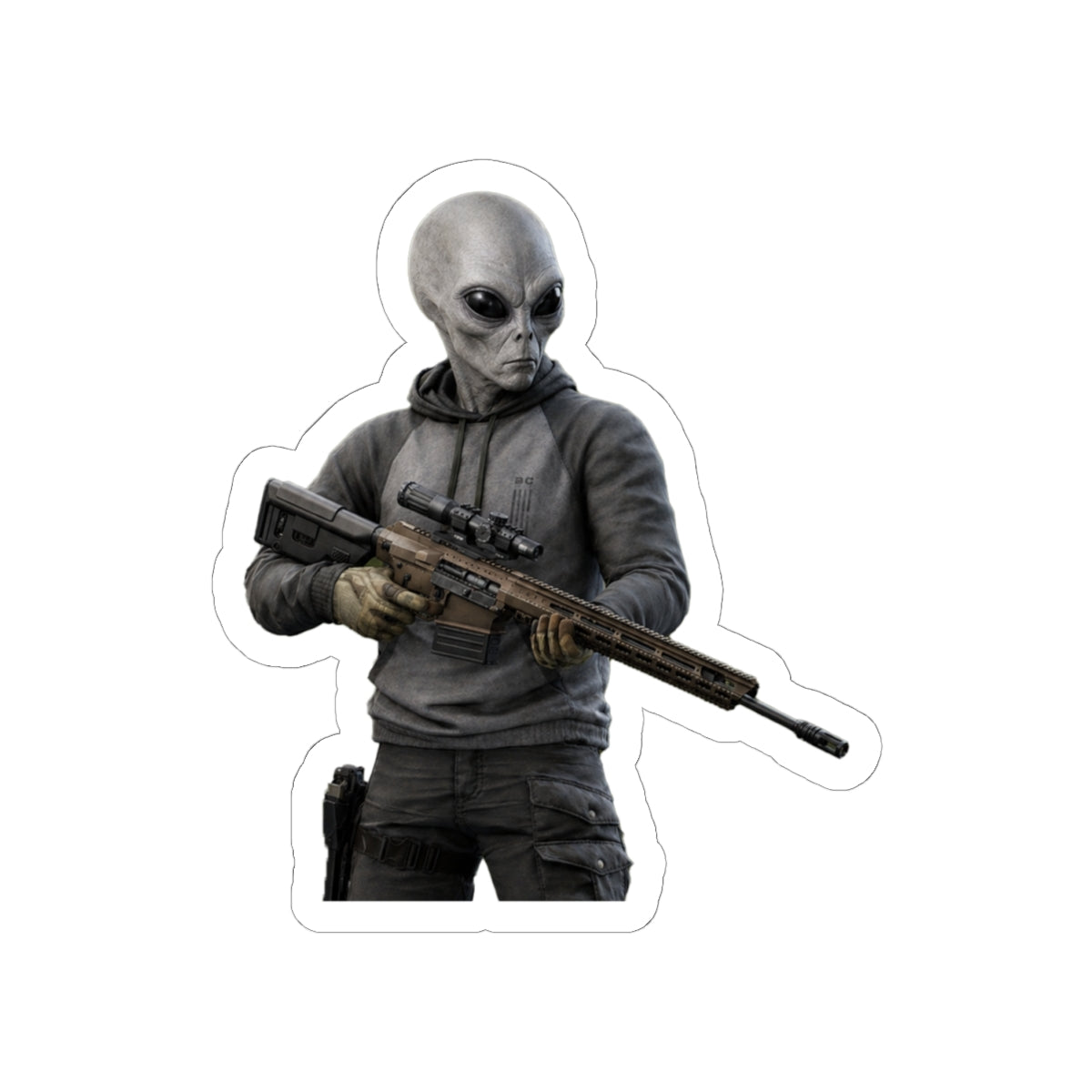 Alien Operative Sticker