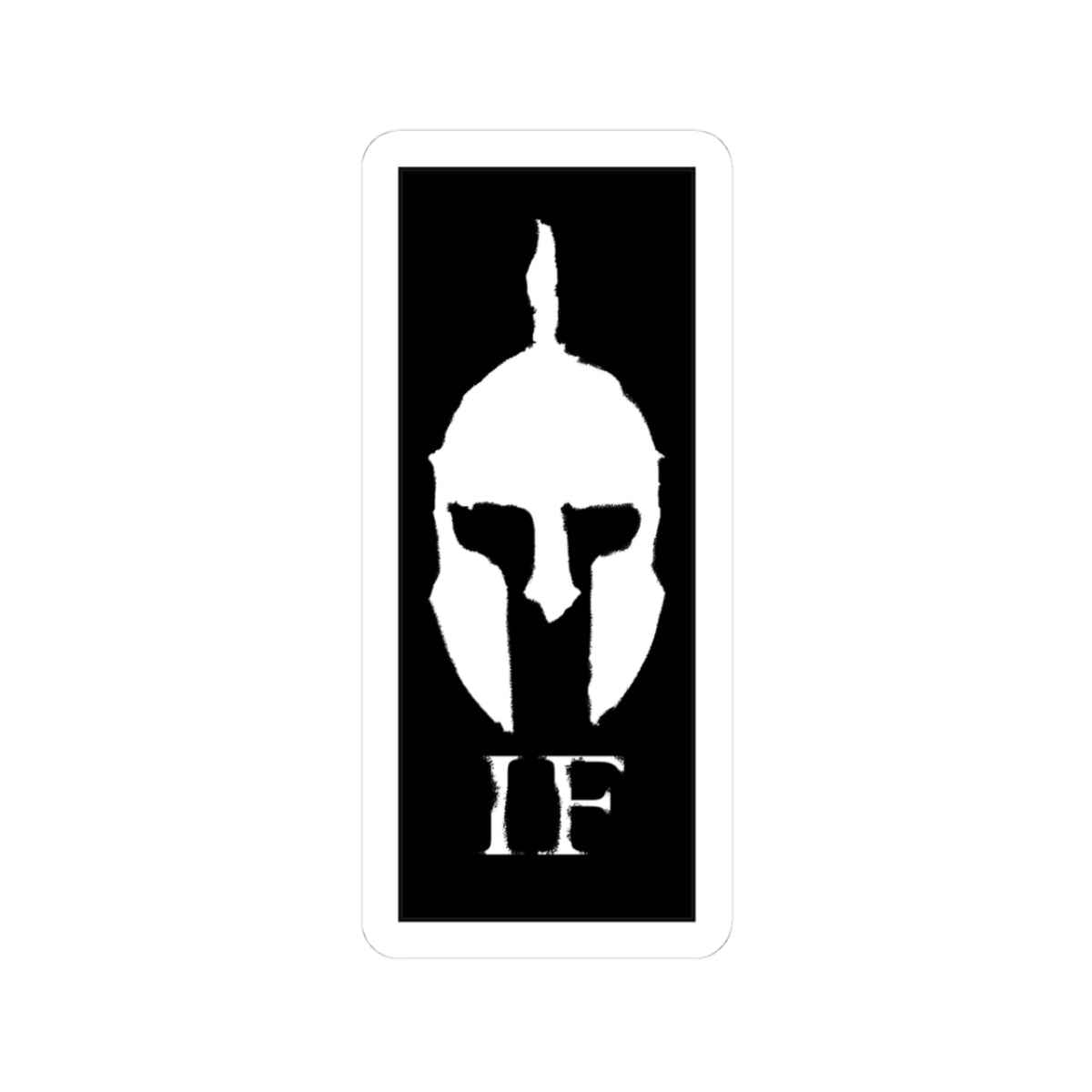 Spartan Helmet IF Sticker