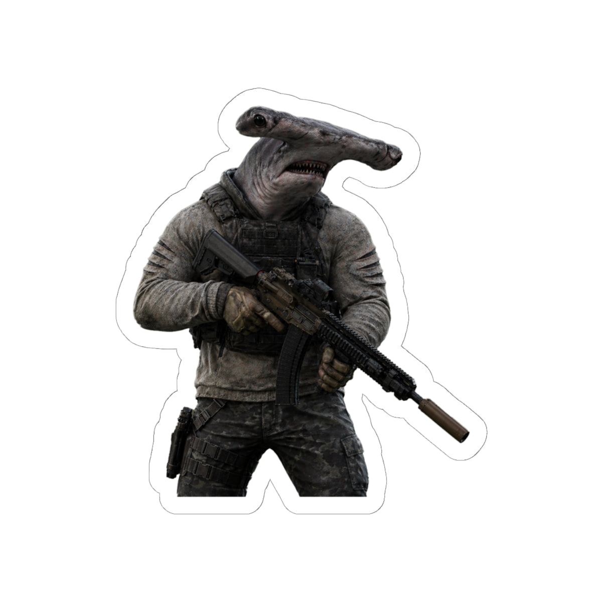 Hammerhead Operative Sticker