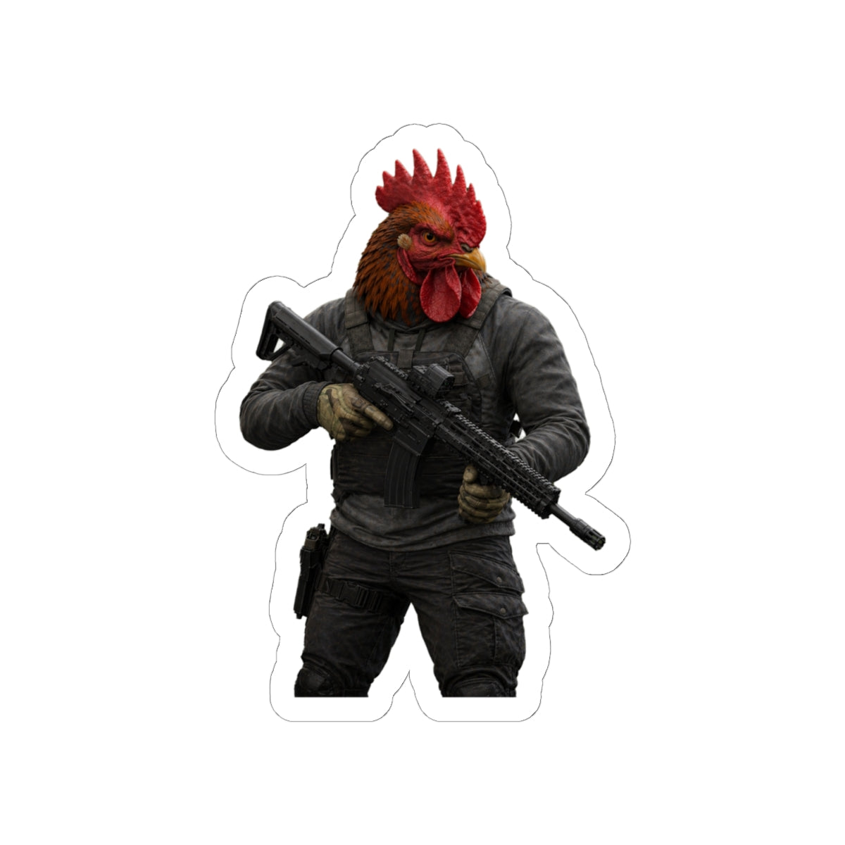 Rooster Operative Sticker