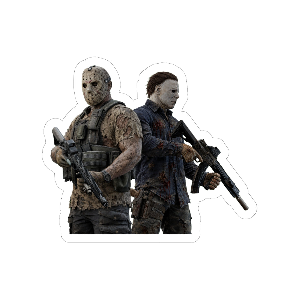 Army of Two Sticker