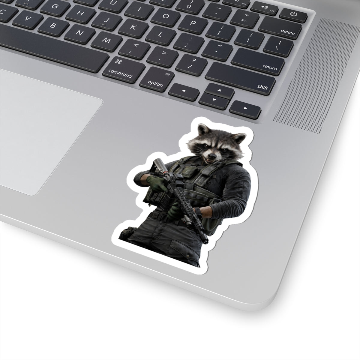 Raccoon Operative Sticker