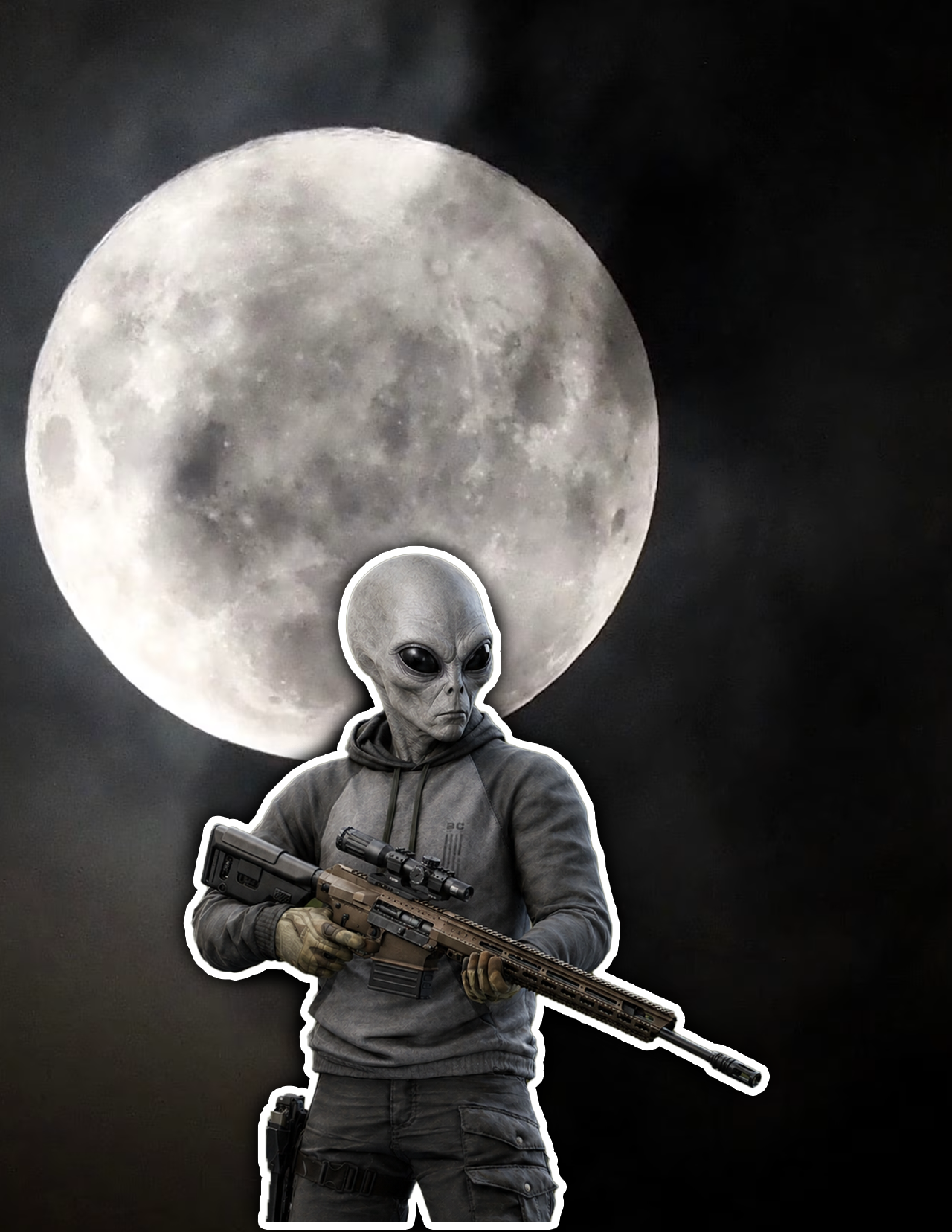 Alien Operative Sticker