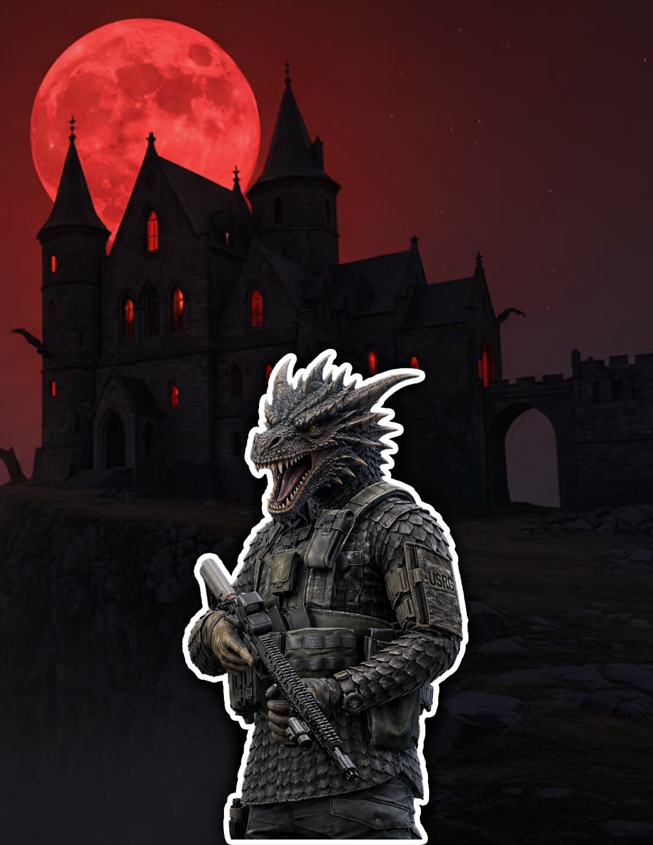 Dragon Operative Sticker