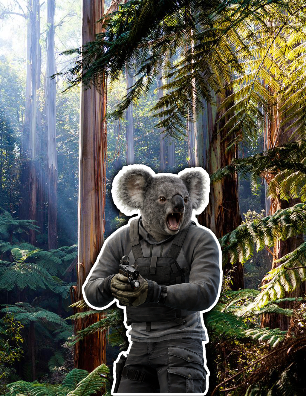 Koala Operative Sticker