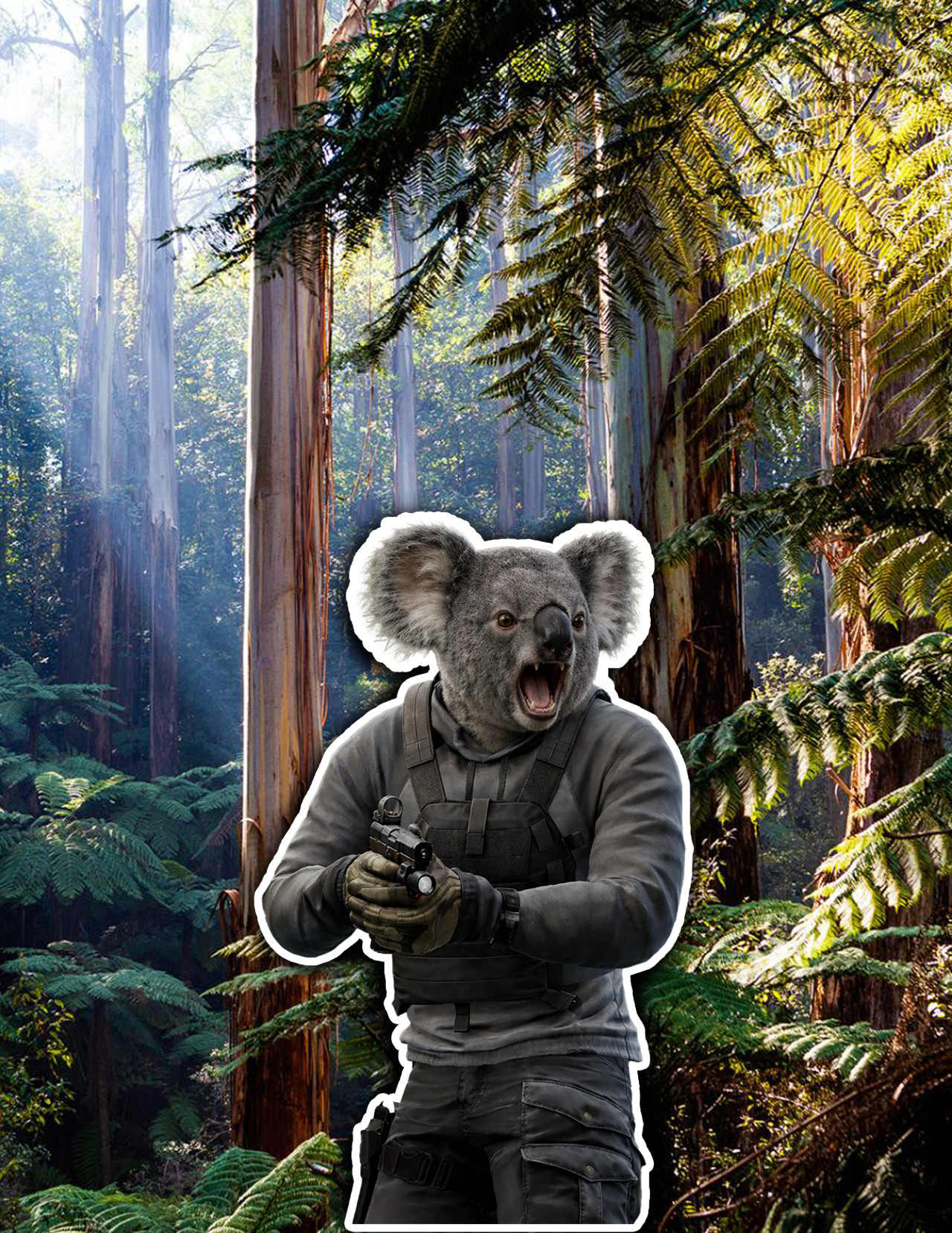 Koala Operative Sticker