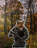 Fox Operative Sticker