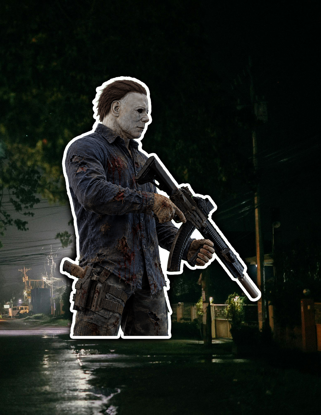 Mikey Operative Sticker