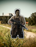 Leatherface Operative Sticker