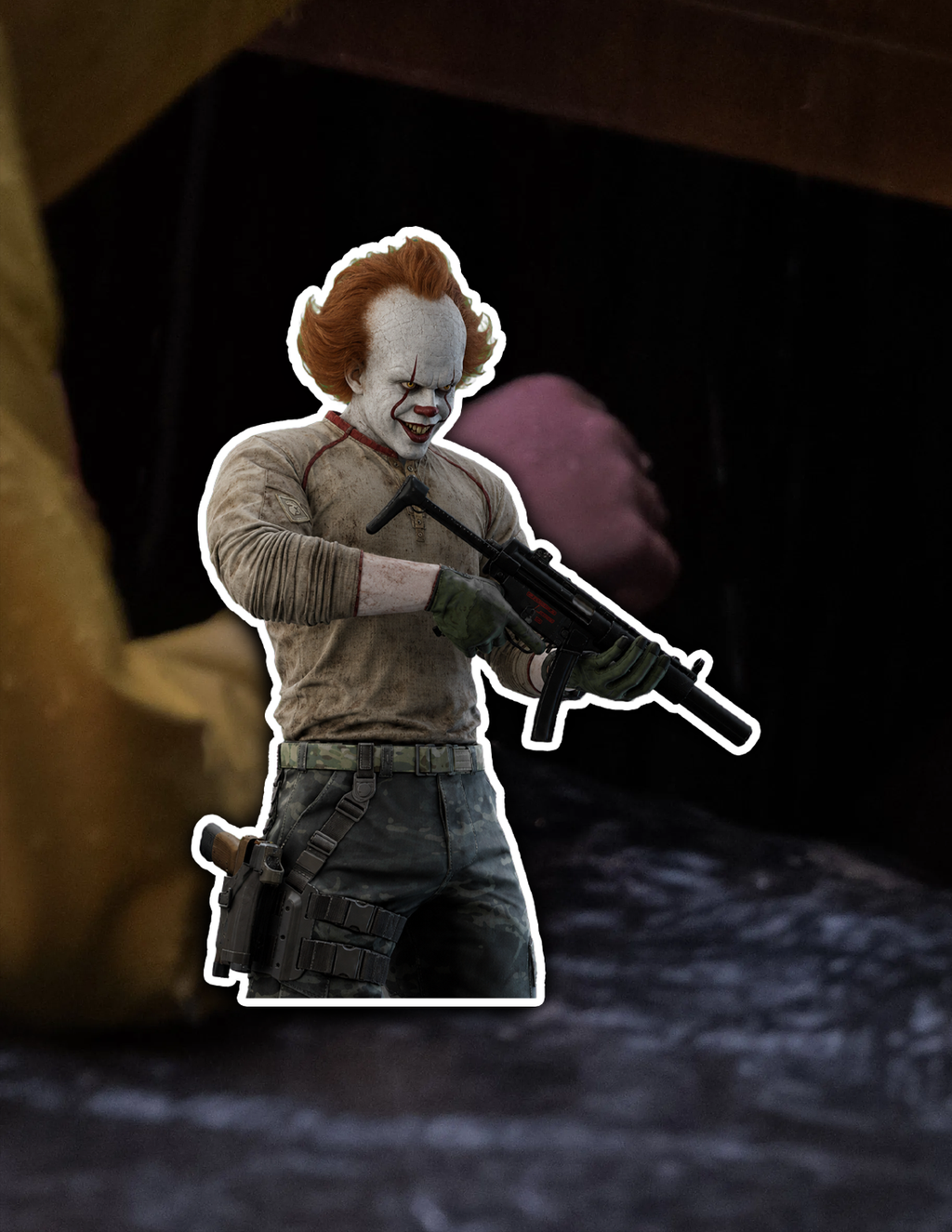 Pennywise Operative #17 Sticker