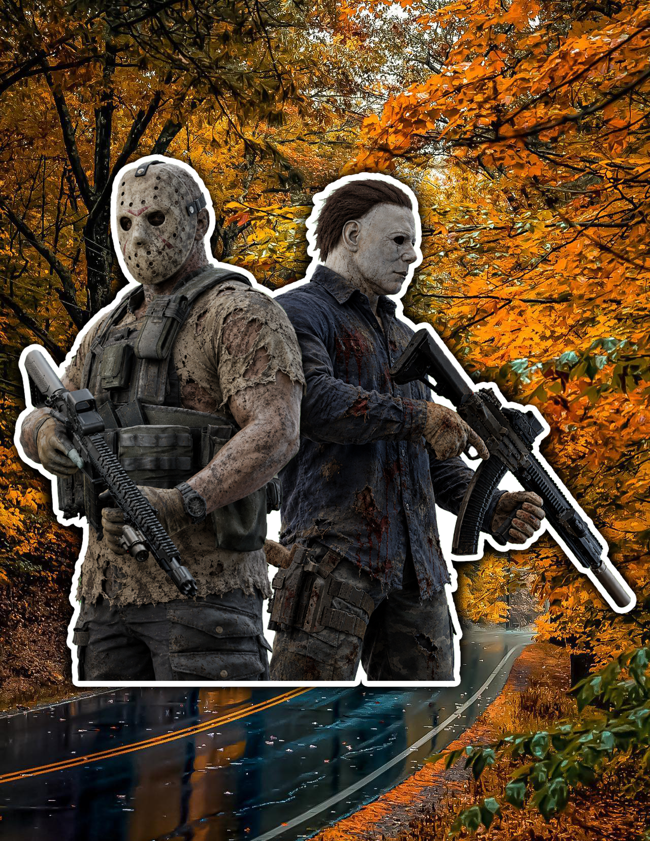 Army of Two Sticker