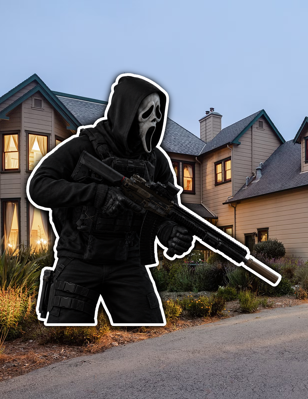 Ghostface Operative Sticker