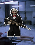 Billy the Puppet Operative Sticker