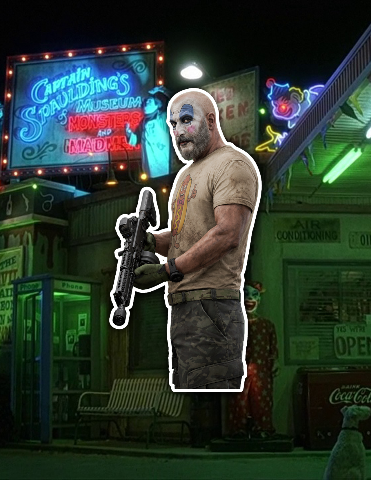 Captain Spaulding Operative Sticker