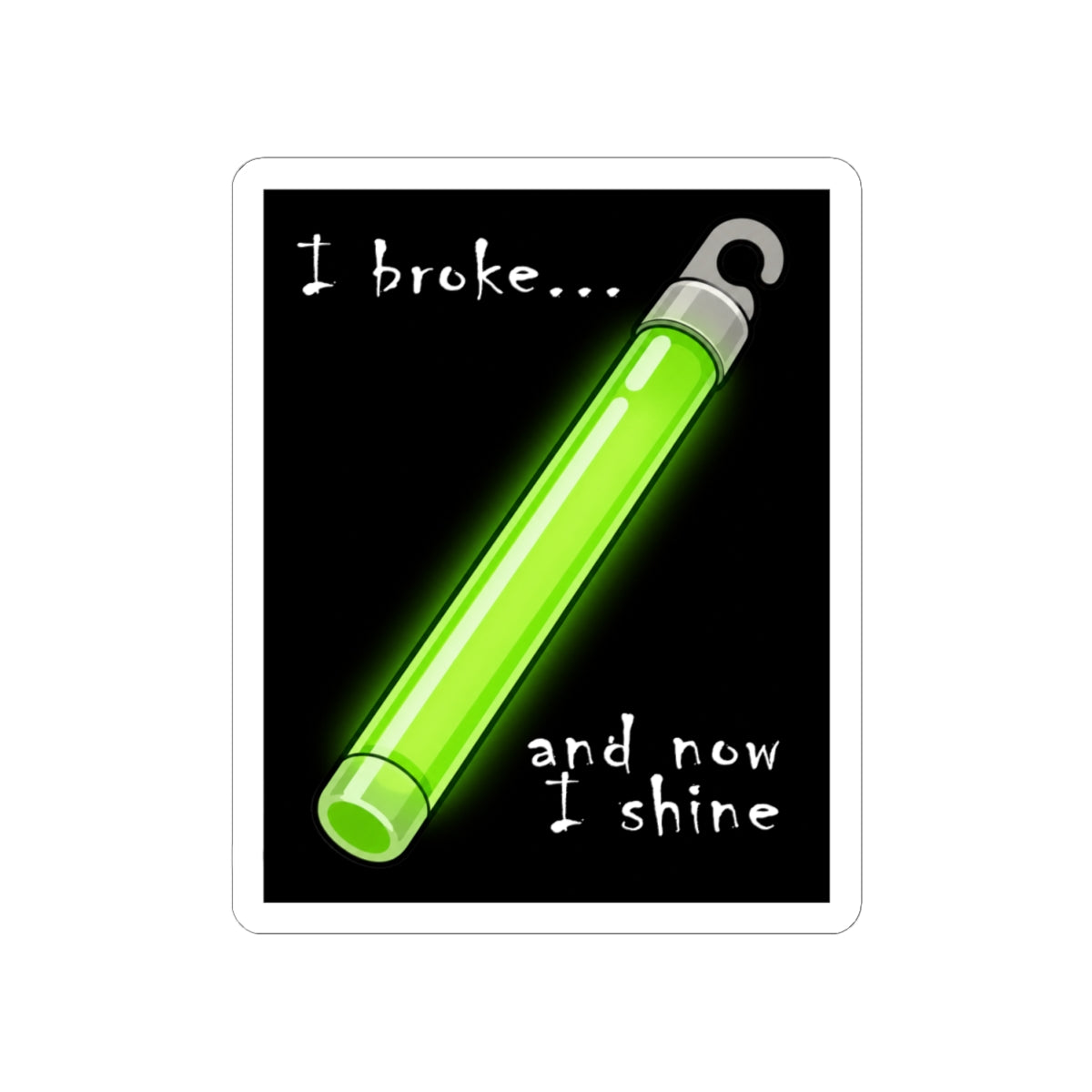Glow Stick Sticker