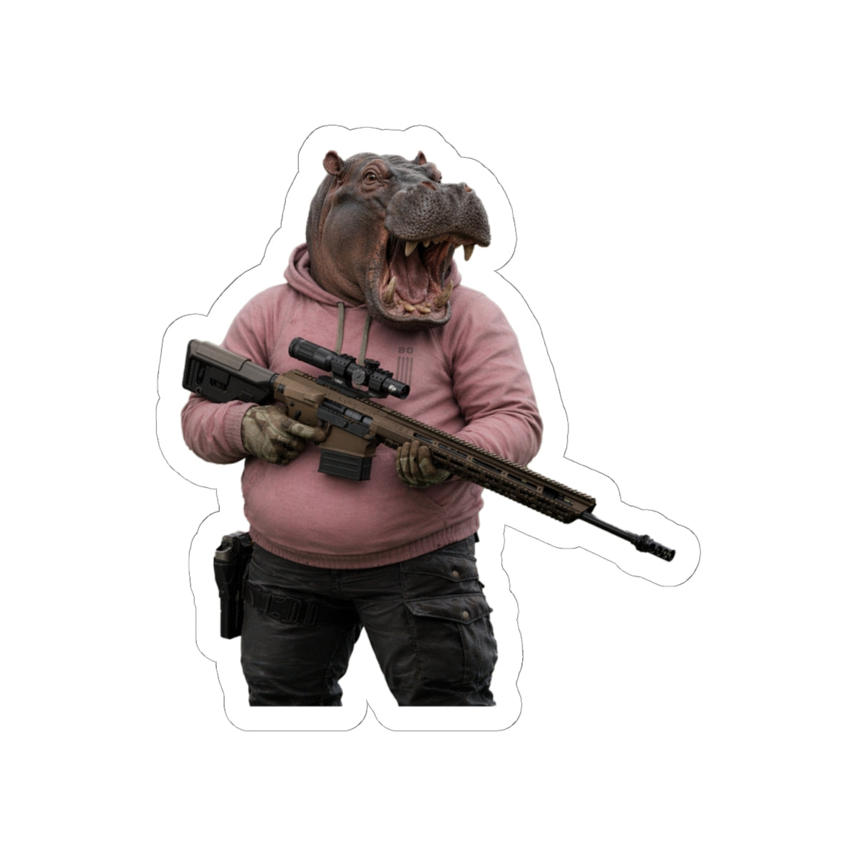Hippo Operative Sticker