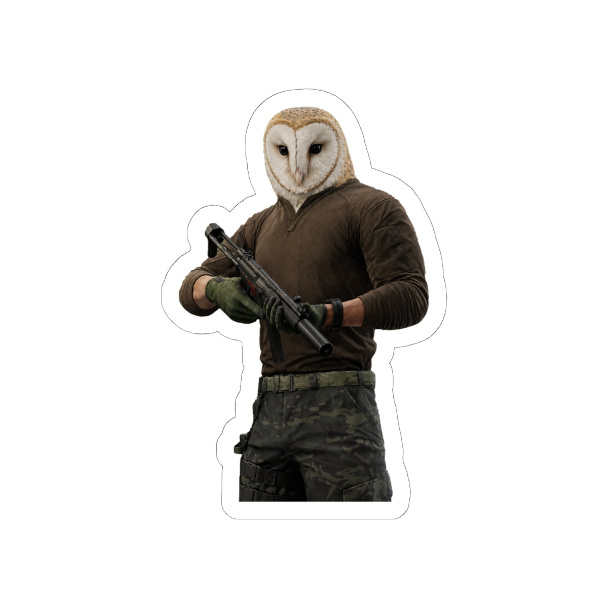Owl Operative Sticker