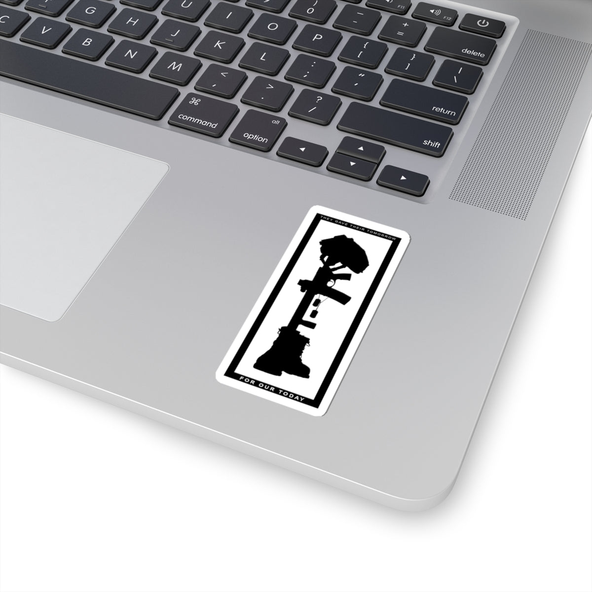 Battlefield Cross Sticker