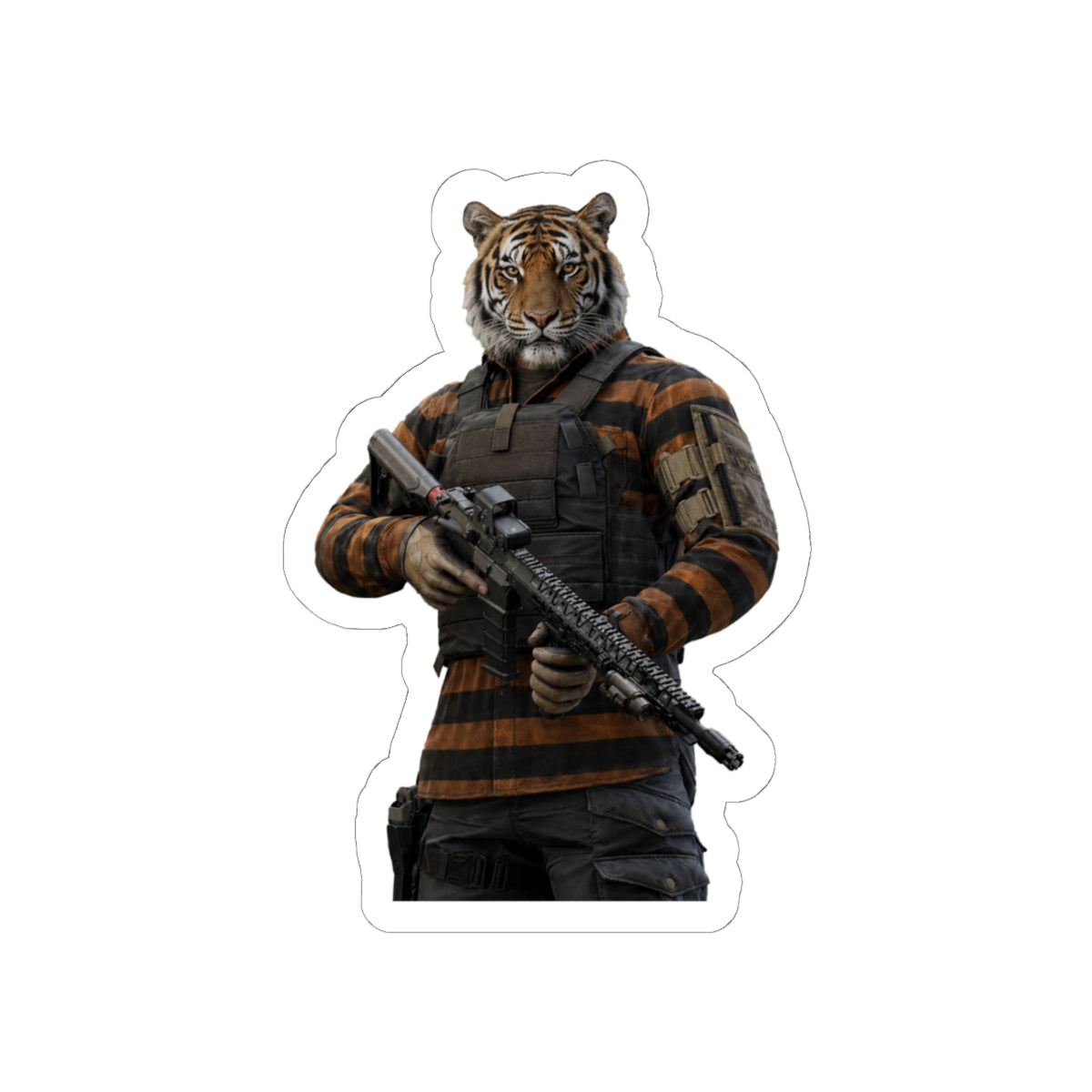 Tiger Operative Sticker