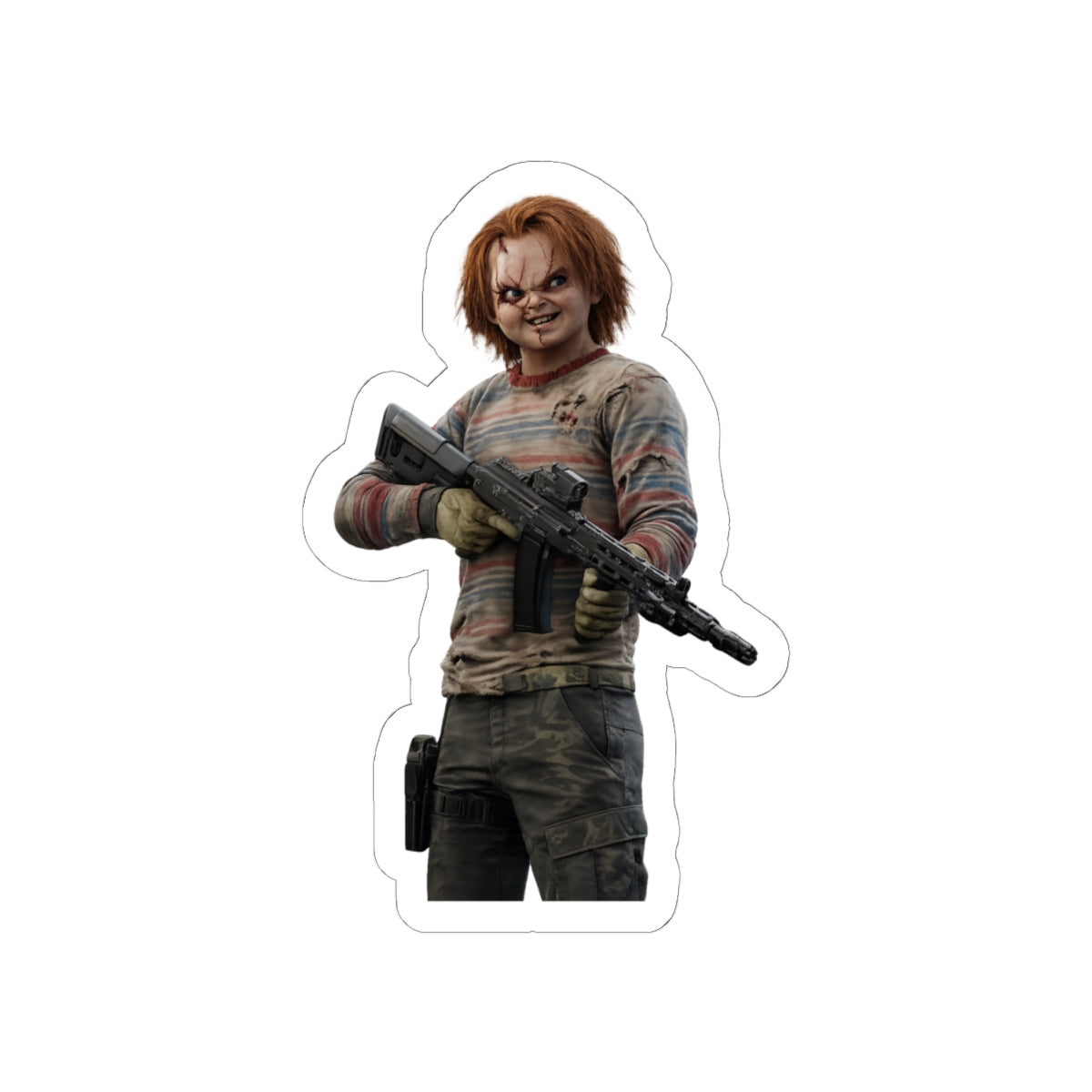 Chucky Operative Sticker