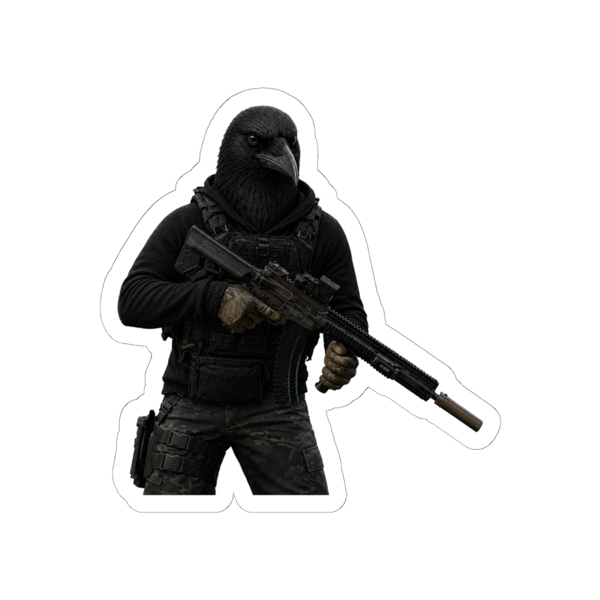 Crow Operative Sticker