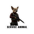 Service Animal Chihuahua Sticker